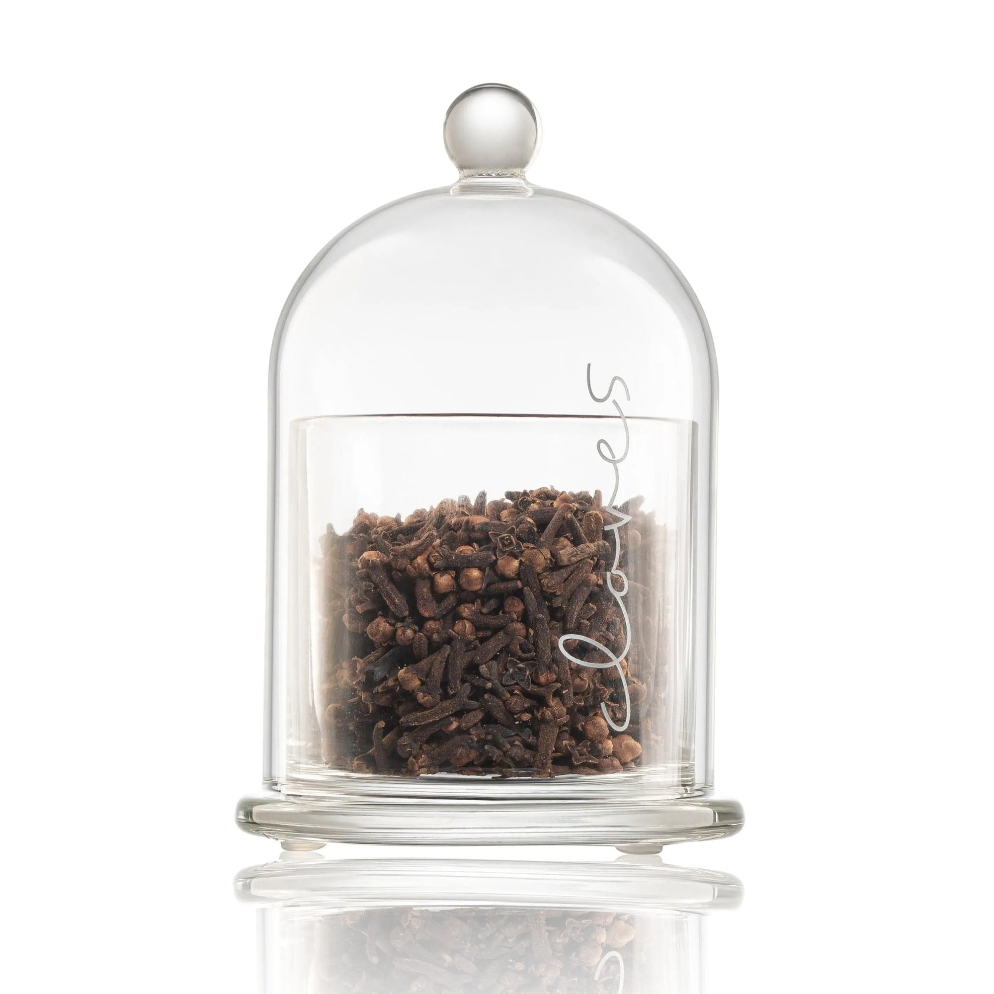 Glass Cloche Besamim — hero shot | Judaica Square Lakewood