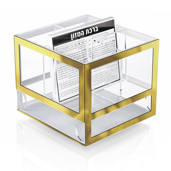 Gold Silverware Caddy Bencher Set — hero shot | Judaica Square Lakewood
