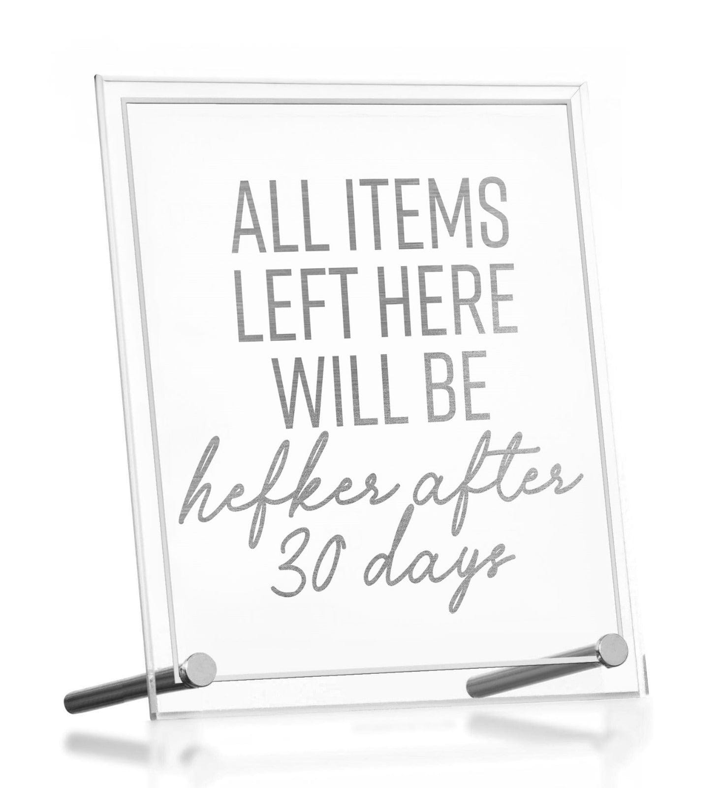Guest Room Sign — styled in-room | Judaica Square Lakewood