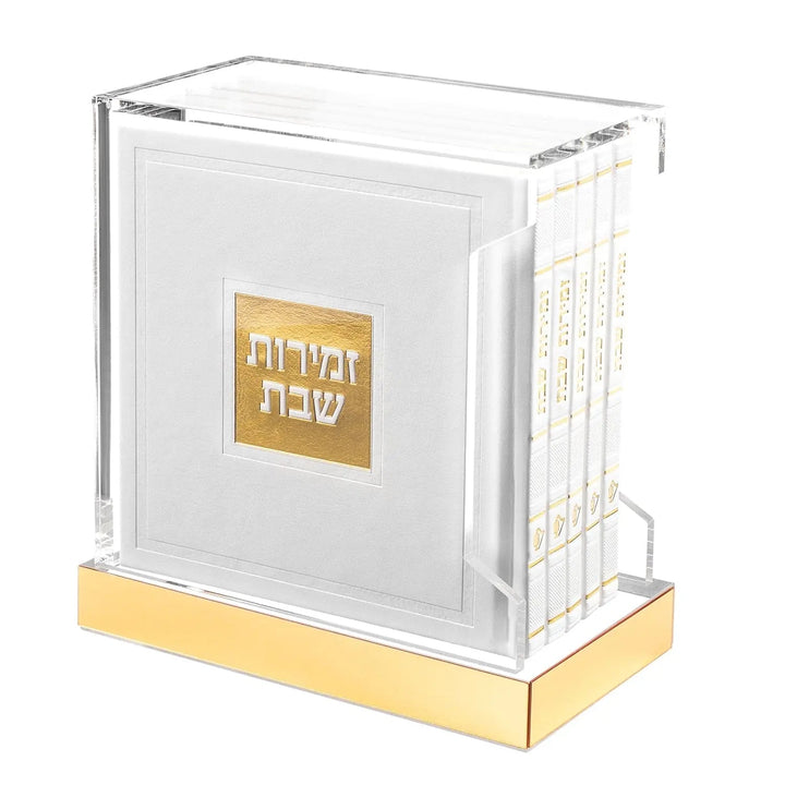 Hardcover Leather & Lucite Bencher Set — Bencher Set