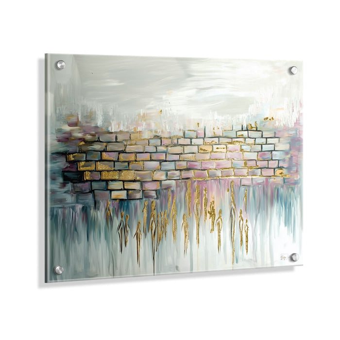 Harmony at the Western Wall Painting — lucite Wall Art | Judaica Square Lakewood