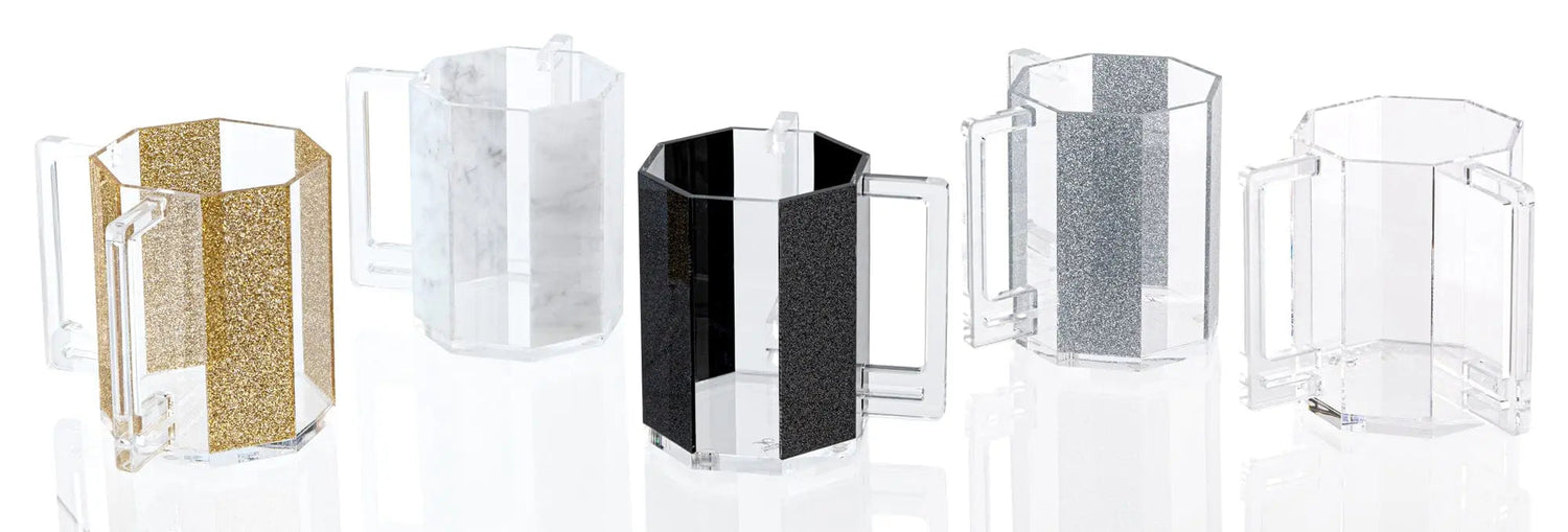 Hexagon Washing Cup | Judaica Square Lakewood