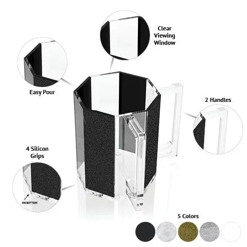 Hexagon Washing Cup | Judaica Square Lakewood