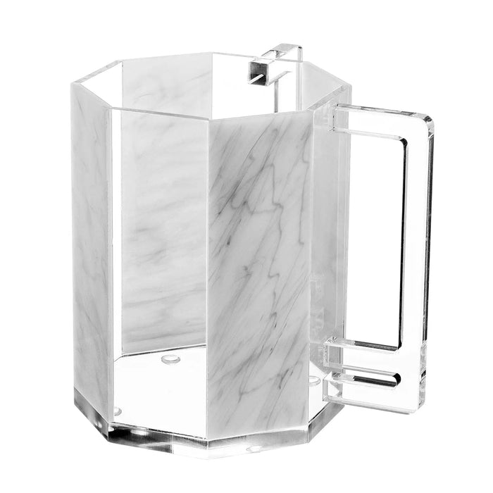Hexagon Washing Cup — lucite | Judaica Square Lakewood