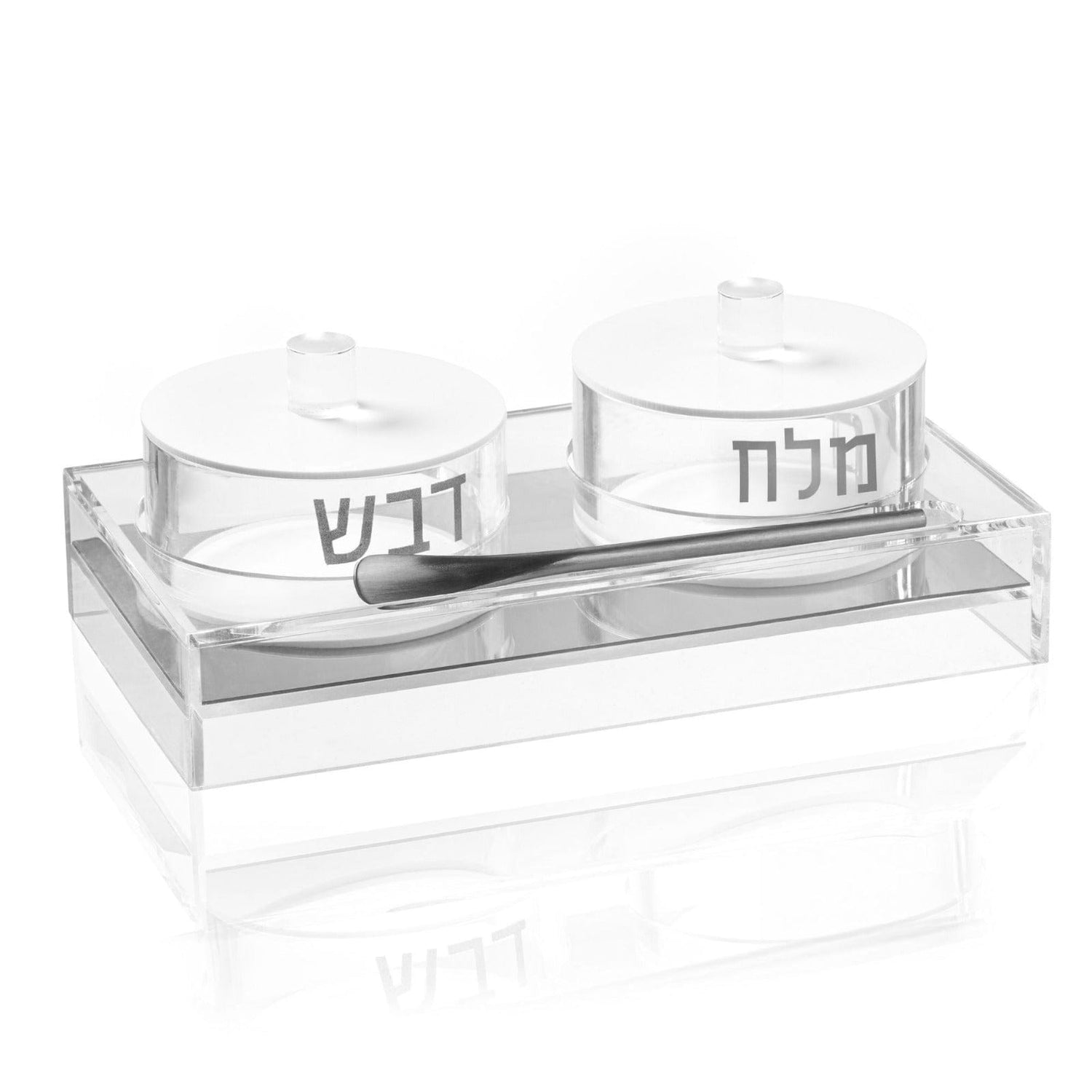 Honey Salt Dish — styled in-room | Judaica Square Lakewood