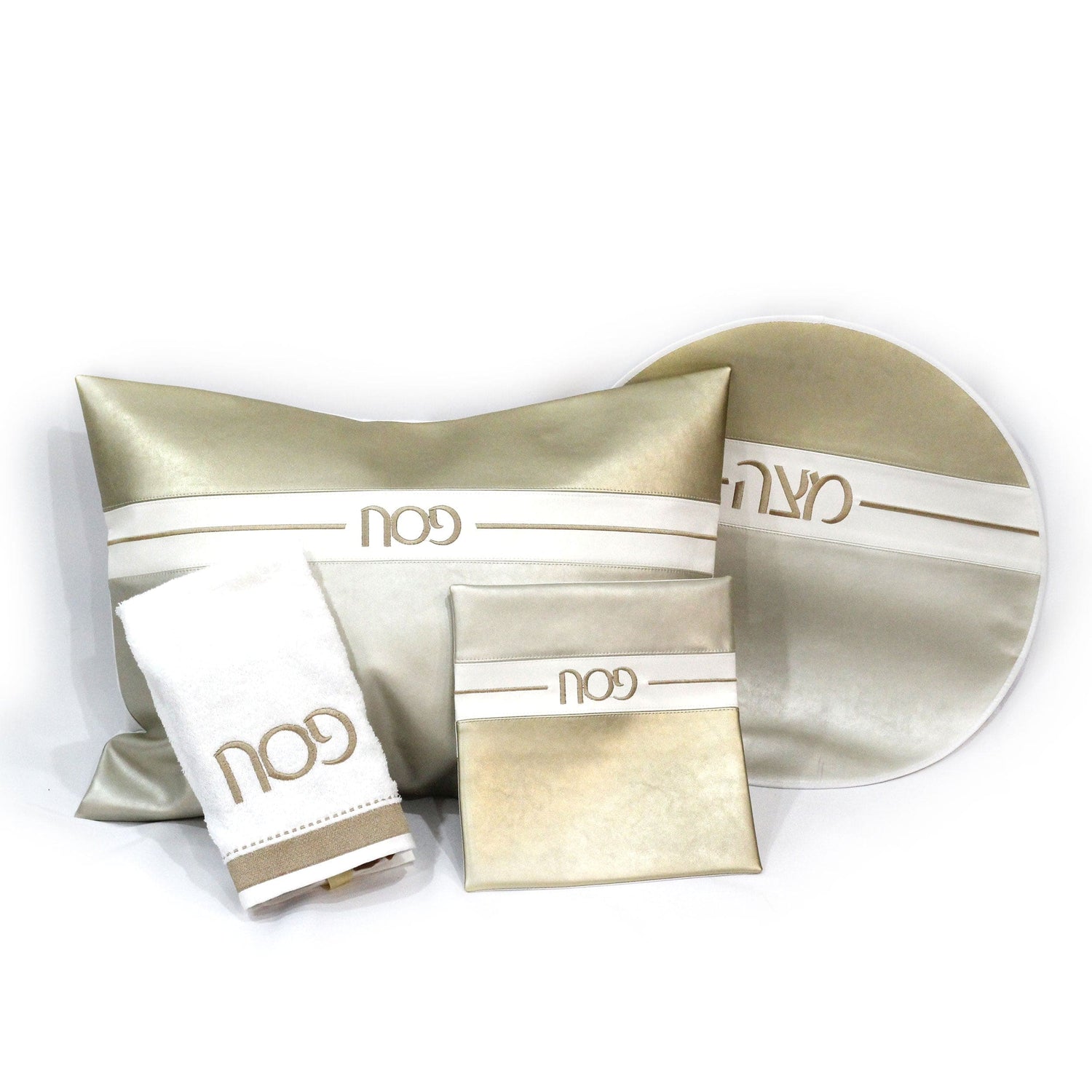 Horizontal Pesach Set — styled in-room | Judaica Square Lakewood
