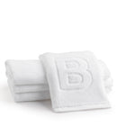 Initial Embossed Finger Towel