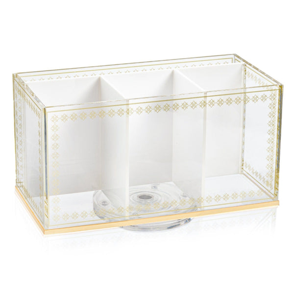 Inspired Swivel Silverware Caddy — hero shot | Judaica Square Lakewood