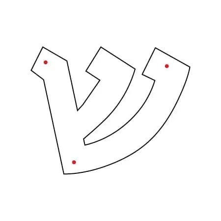 Kippah Letters (4) | Judaica Square Lakewood
