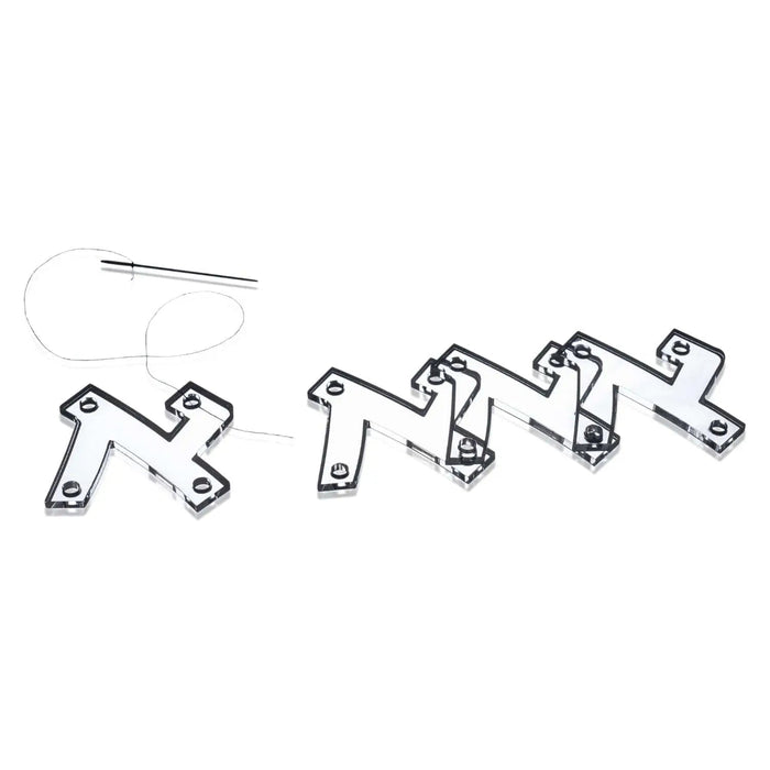 Kippah Letters — lucite Judaica | Judaica Square Lakewood