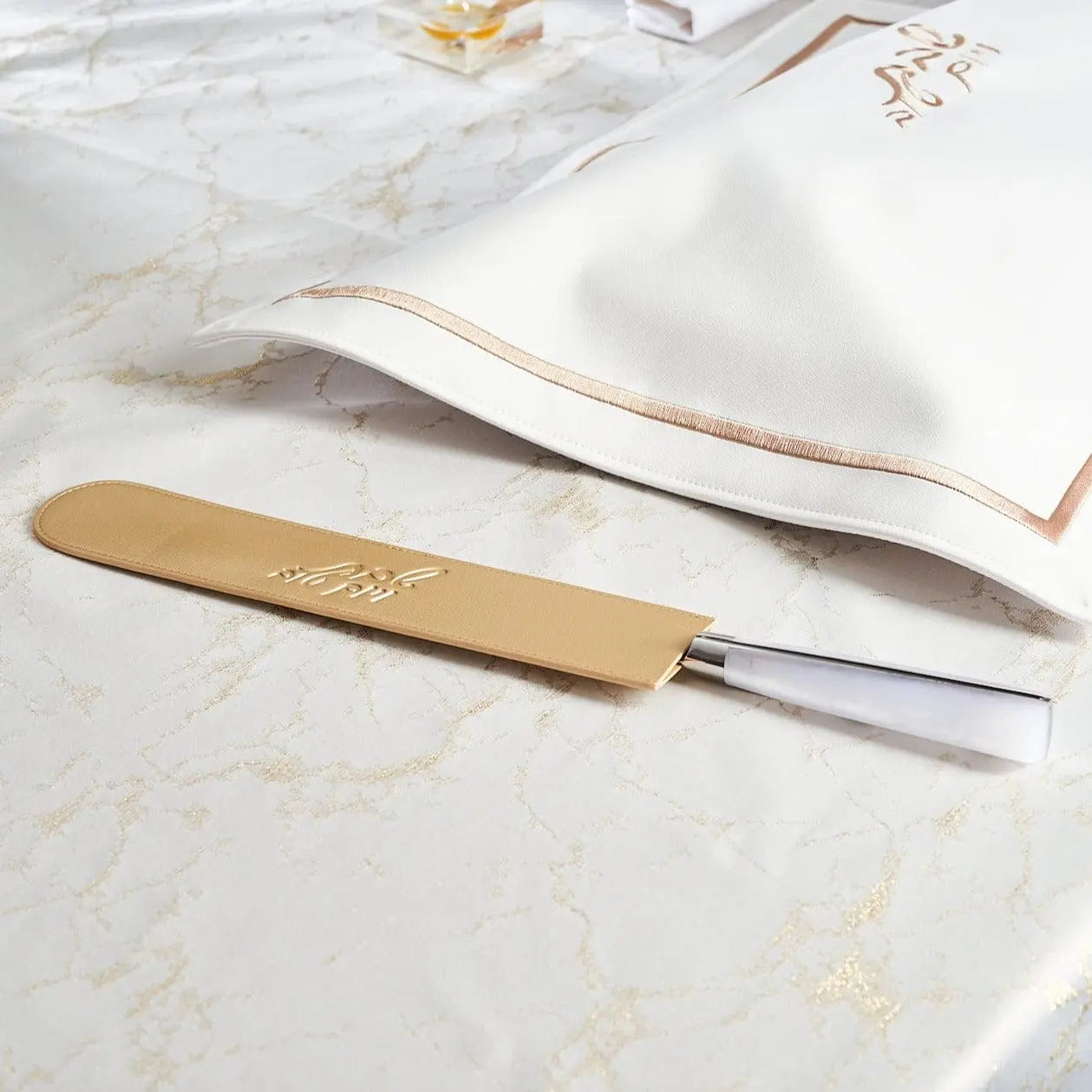Knife Blade Cover — in use | Judaica Square Lakewood