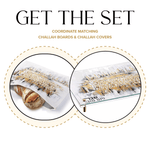 Kosel at Winter Painted Challah Set