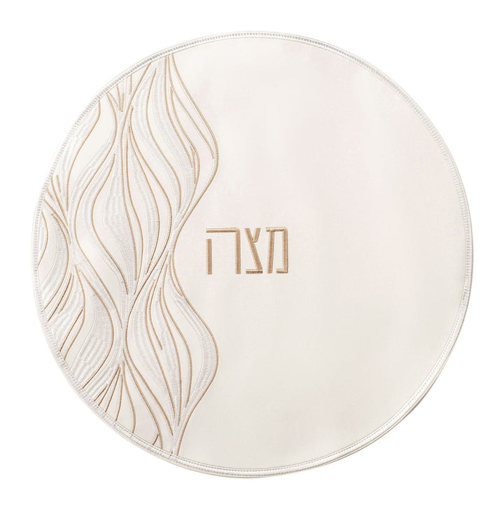 Lace Matzah Cover — Leather Pesach Pesach Set (Waterdale Collection)
