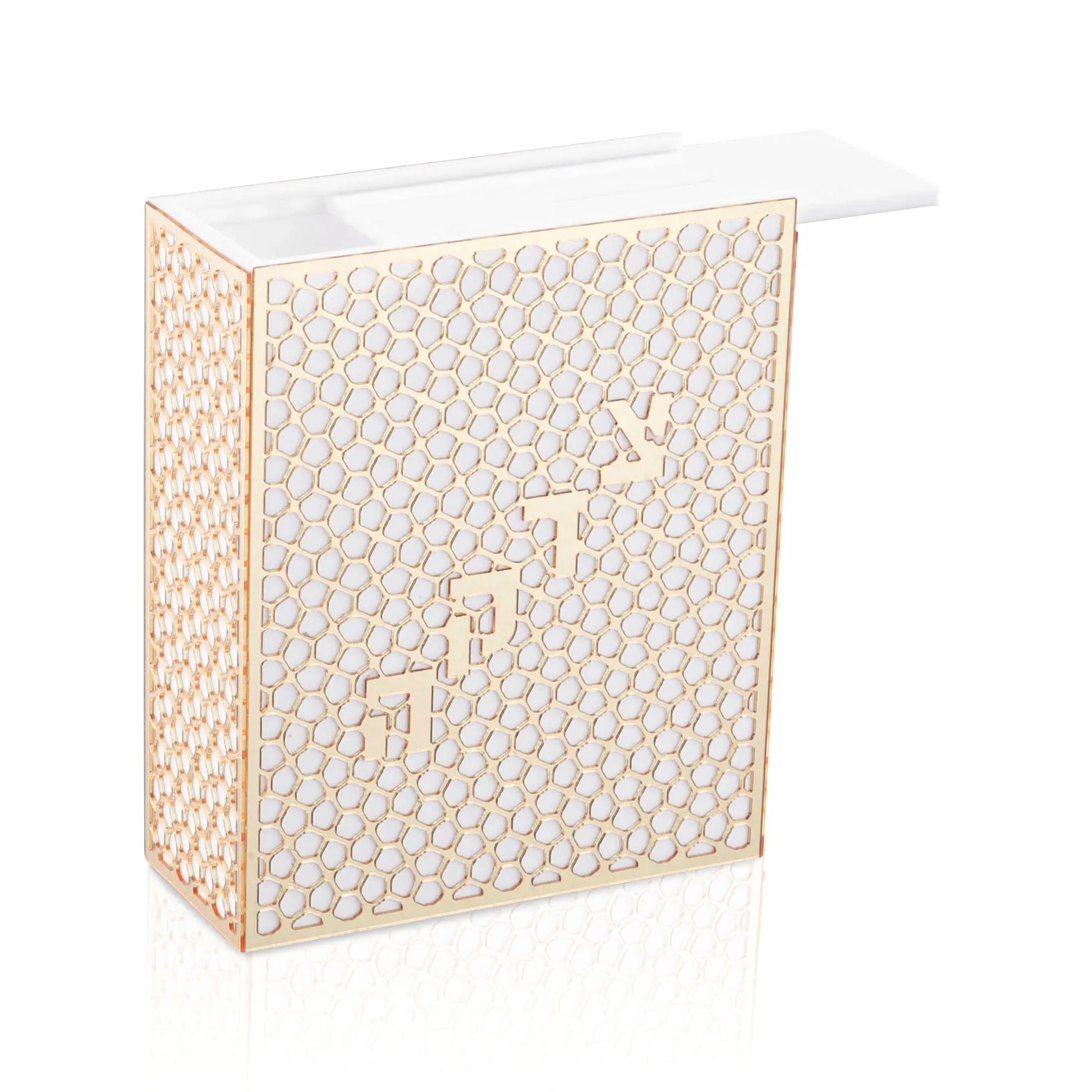 Laser Cut Tzedakah Box | Judaica Square Lakewood