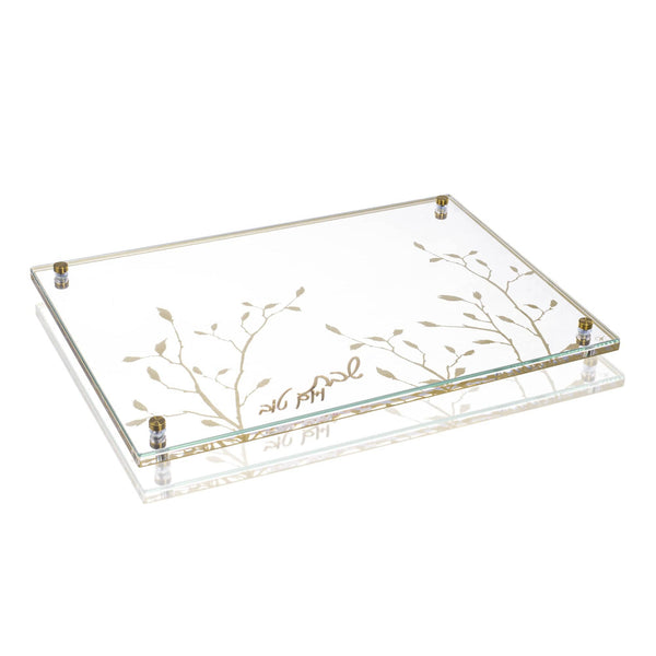 Leaf Challah Board — hero shot | Judaica Square Lakewood