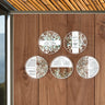 Leaf Sukkah Decoration Set — Lucite Hanging Wall Decor