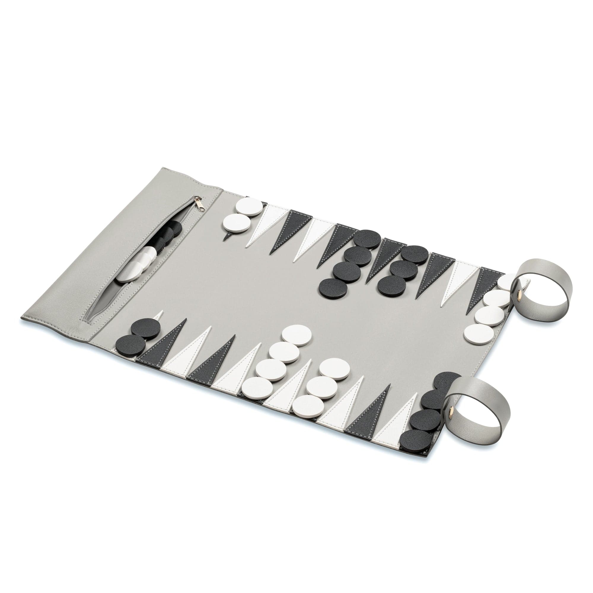 Leather Backgammon Game — hero shot | Judaica Square Lakewood