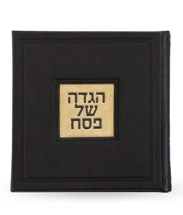 Leather Haggadah with English Instructions — Haggadah | Judaica Square Lakewood