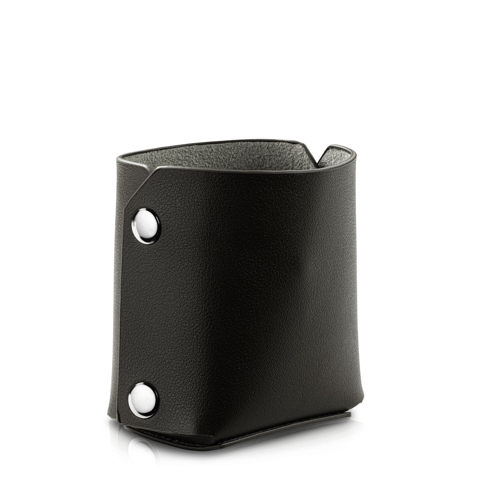 Leather Pen Cup / Holder — detail view | Judaica Square Lakewood