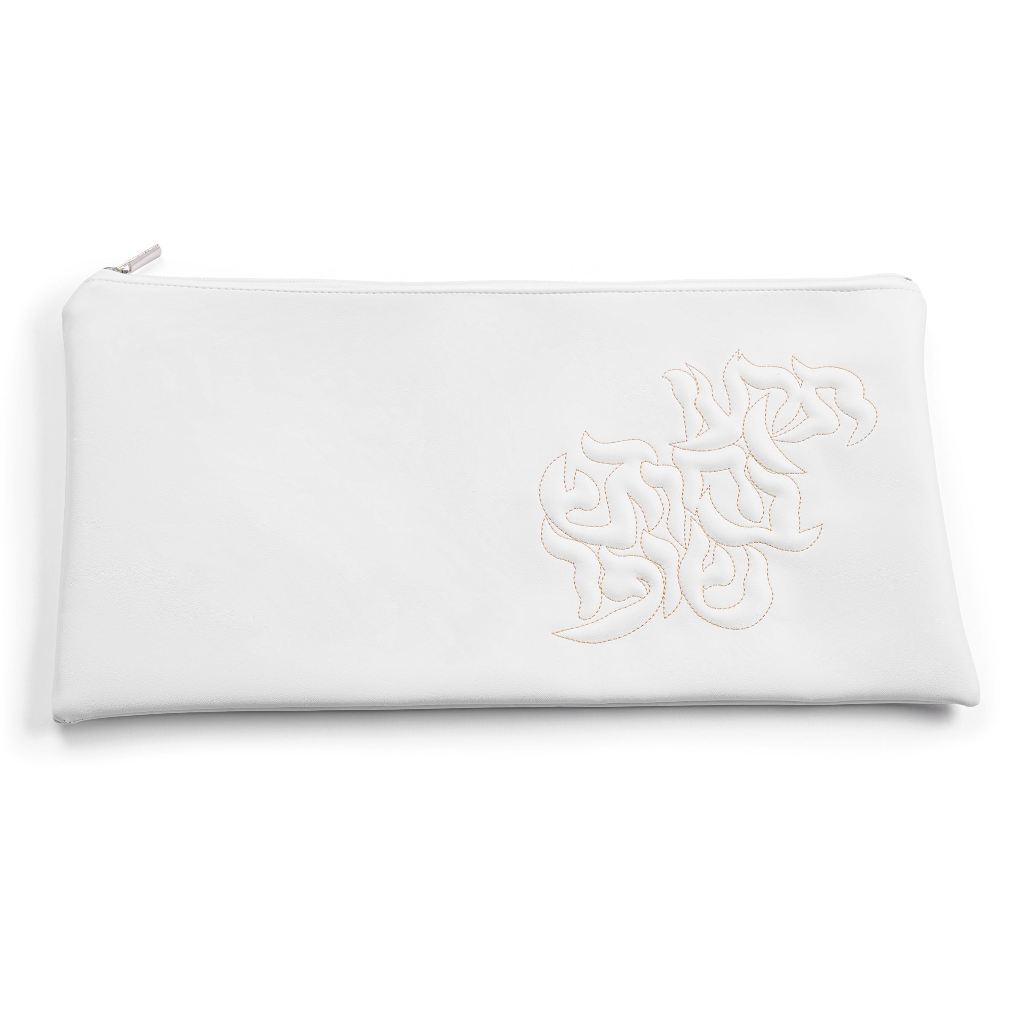 Leather Pillow Script Shofar Bag — hero shot | Judaica Square Lakewood