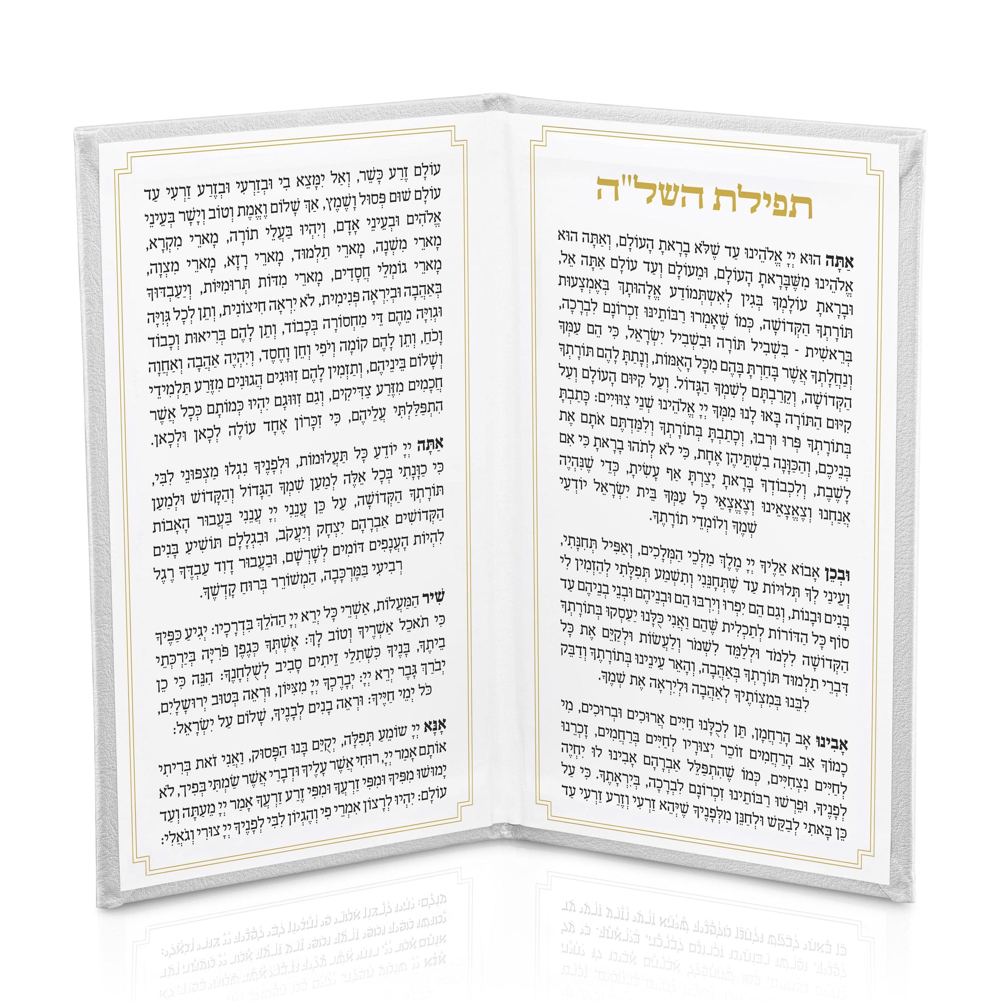 Leather Tefillas Hashlah Book | Judaica Square Lakewood
