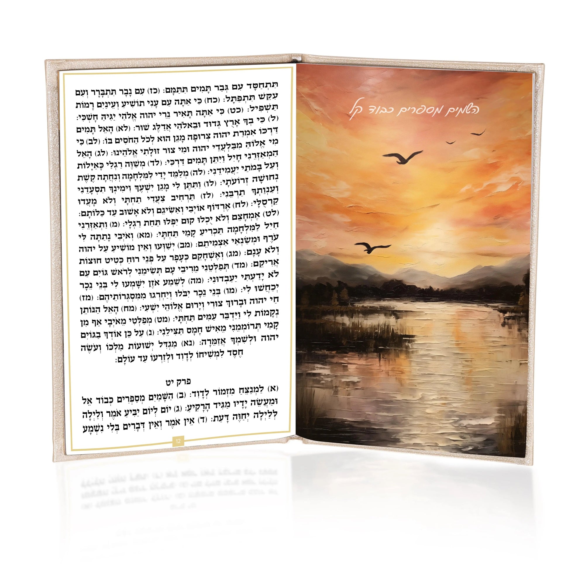 Leather Painted Tehillim | Judaica Square Lakewood