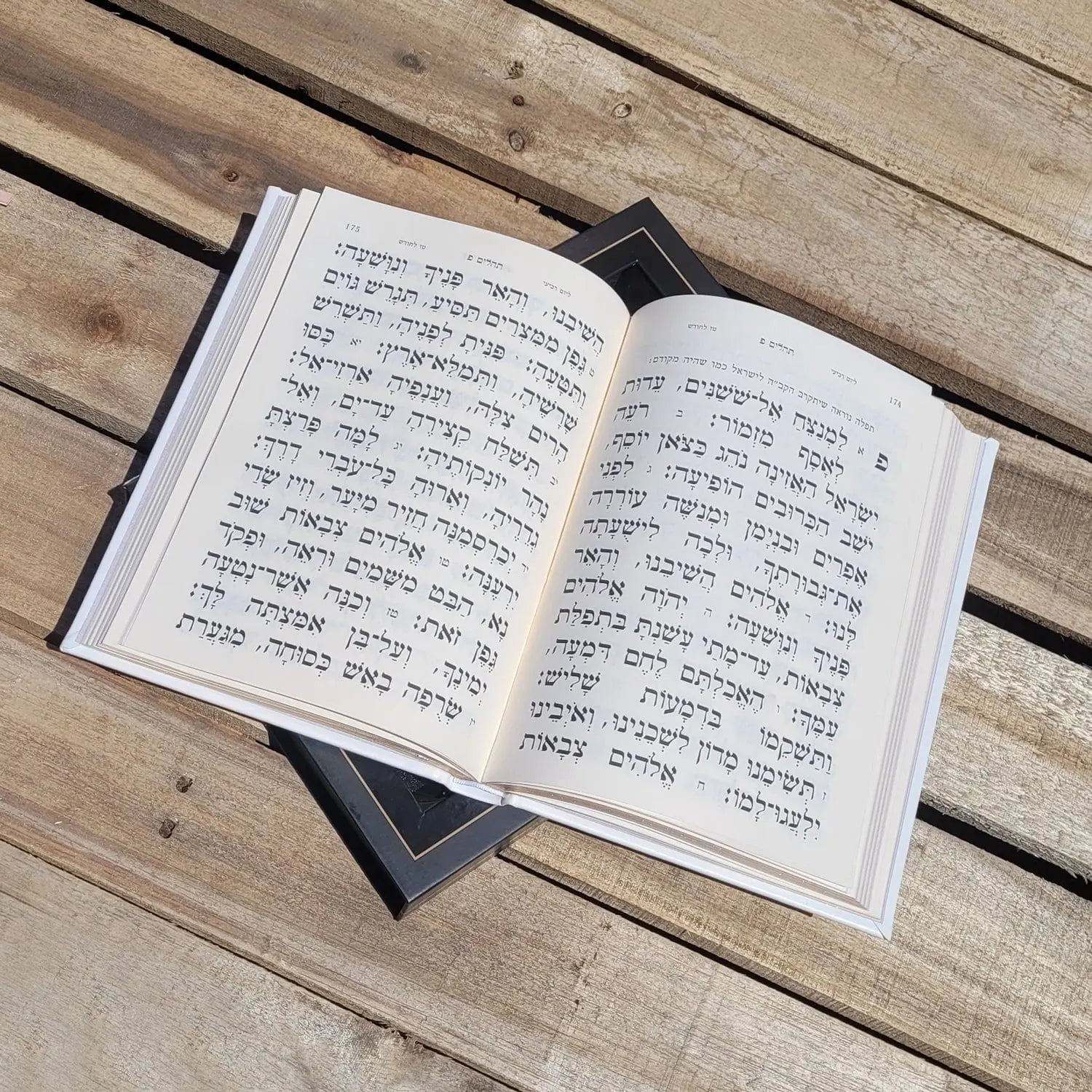 Leather Tehillim with Lucite Plate | Judaica Square Lakewood