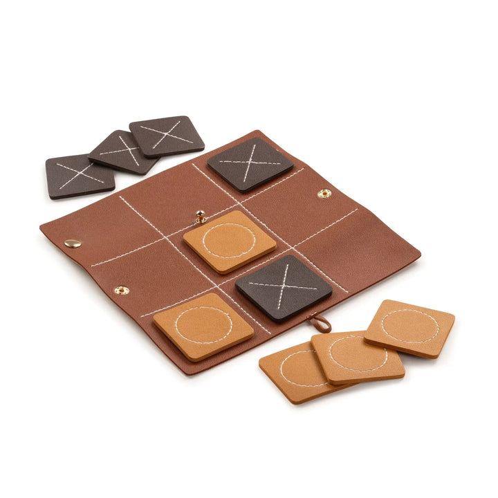 Leather Tic Tac Toe — Judaica