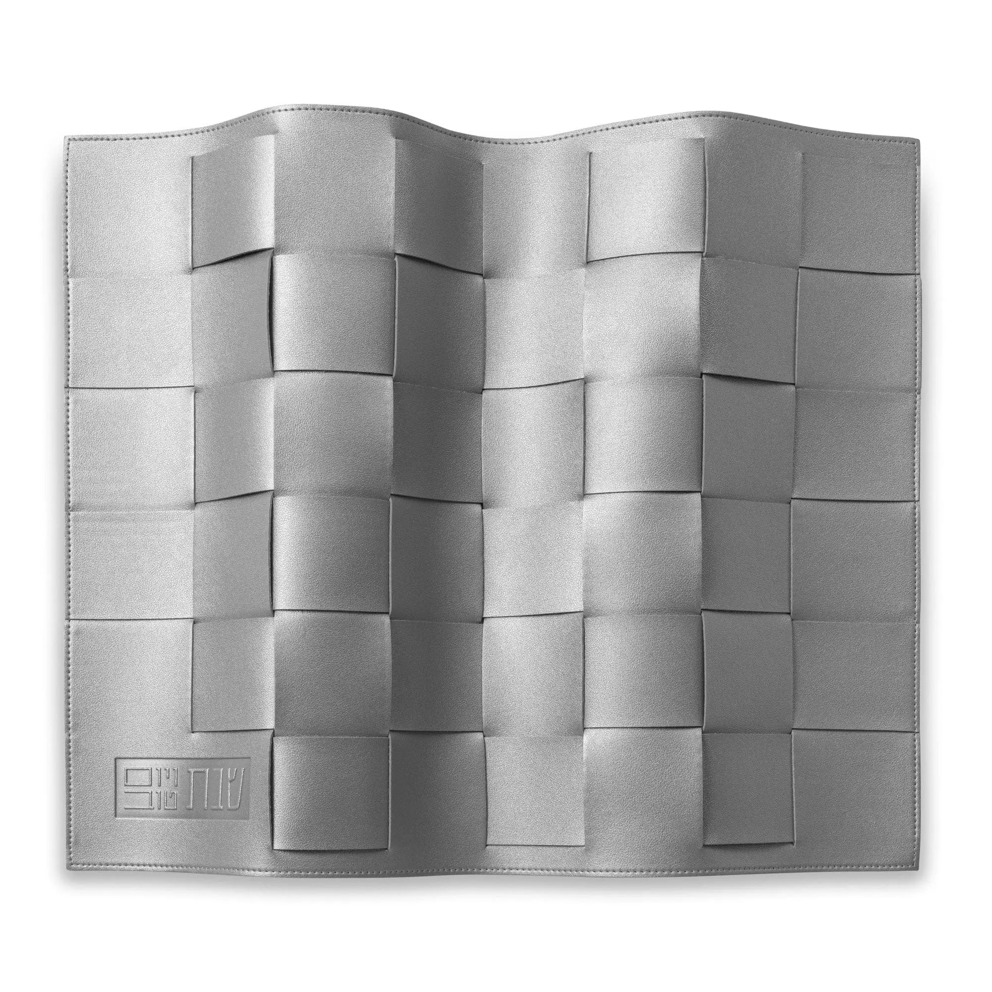 Leather Woven Challah Cover | Judaica Square Lakewood