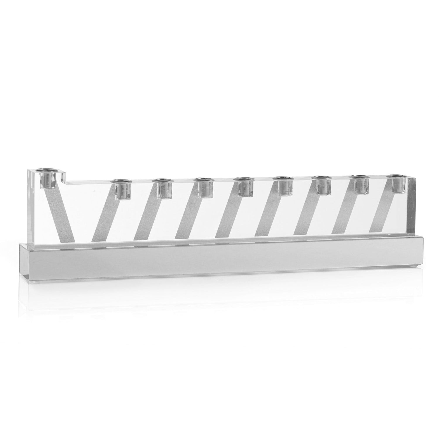Line Menorah — 13.75" x 3"