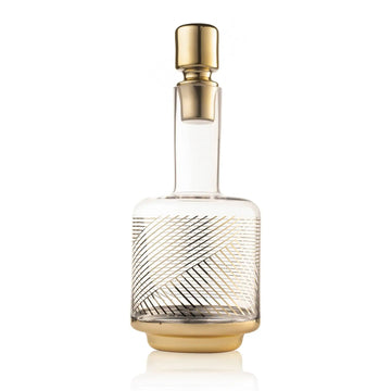 Linear Wine Decanter — glass Judaica