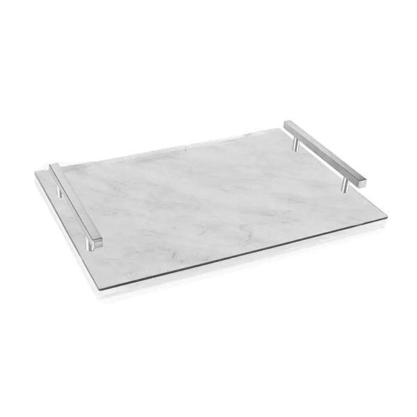 Marble Challah Board — Lucite with Tempered Glass Top | Judaica Square Lakewood