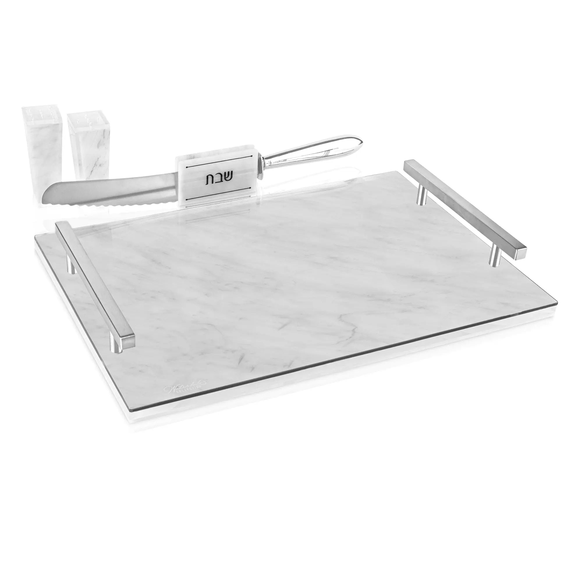 Marble Challah Board & Cover Set | Judaica Square Lakewood