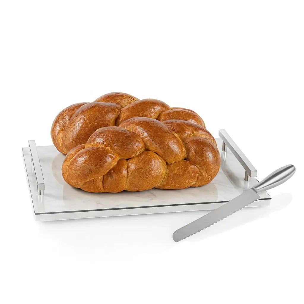 Marble Challah Board | Judaica Square Lakewood