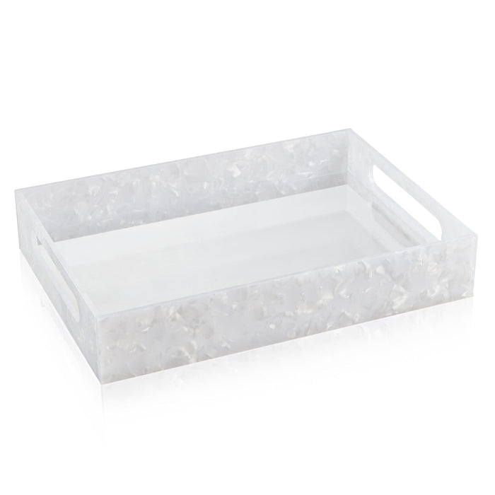 Pearlstone Serving Tray — acrylic | Judaica Square Lakewood