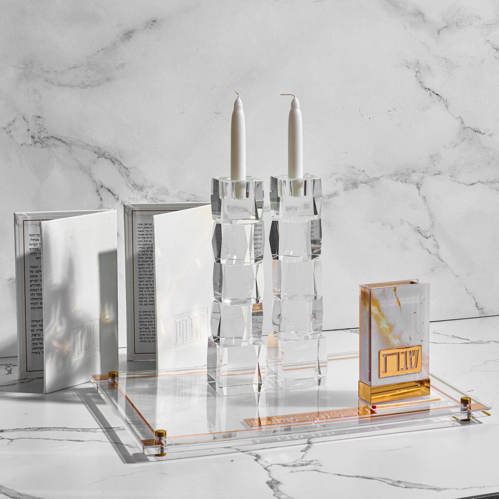 Marble Matchbox Holder | Judaica Square Lakewood