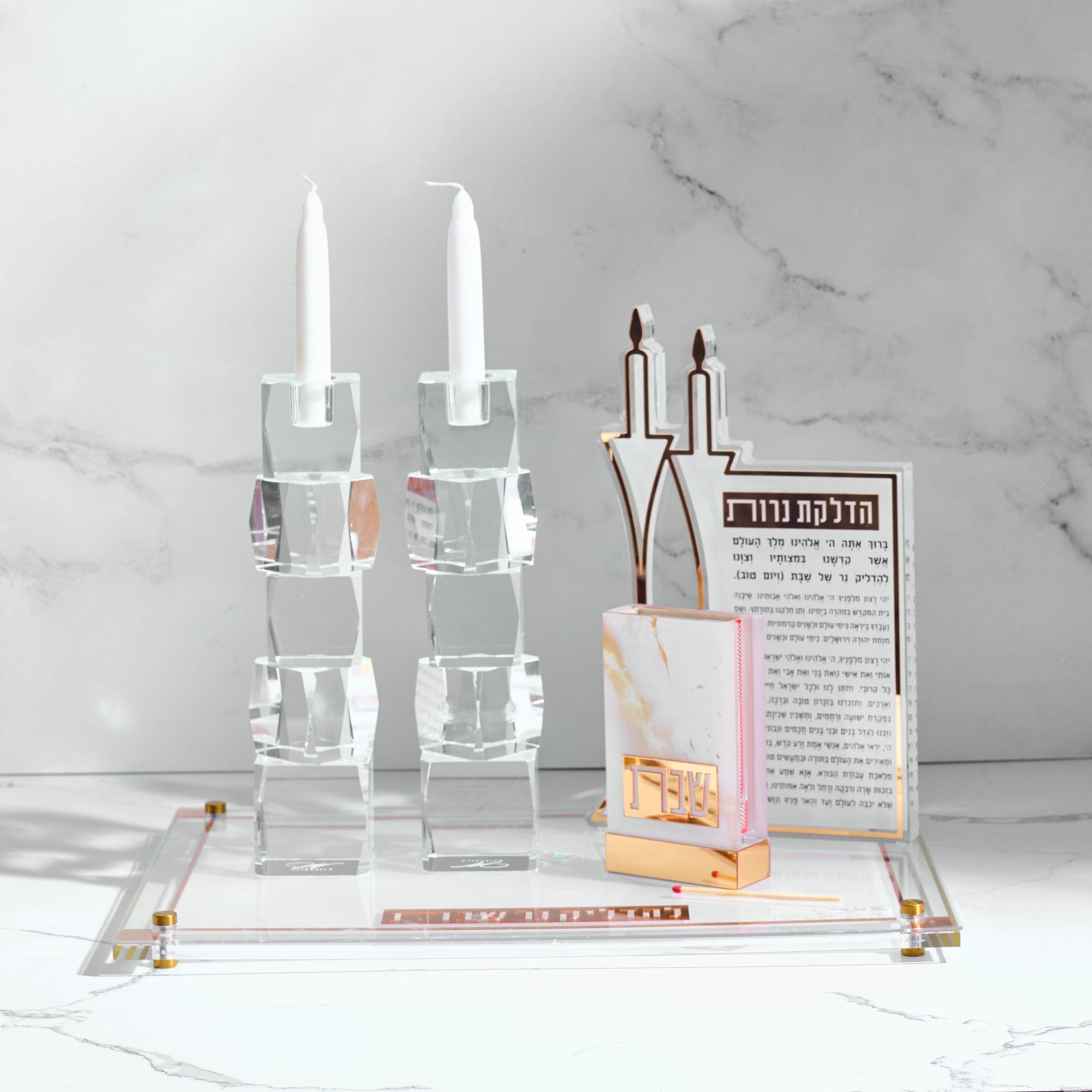 Marble Matchbox Holder | Judaica Square Lakewood