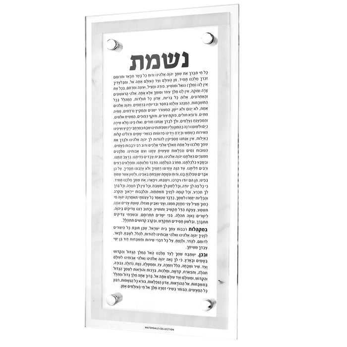 Marble Nishmas — lucite Wall Art | Judaica Square Lakewood