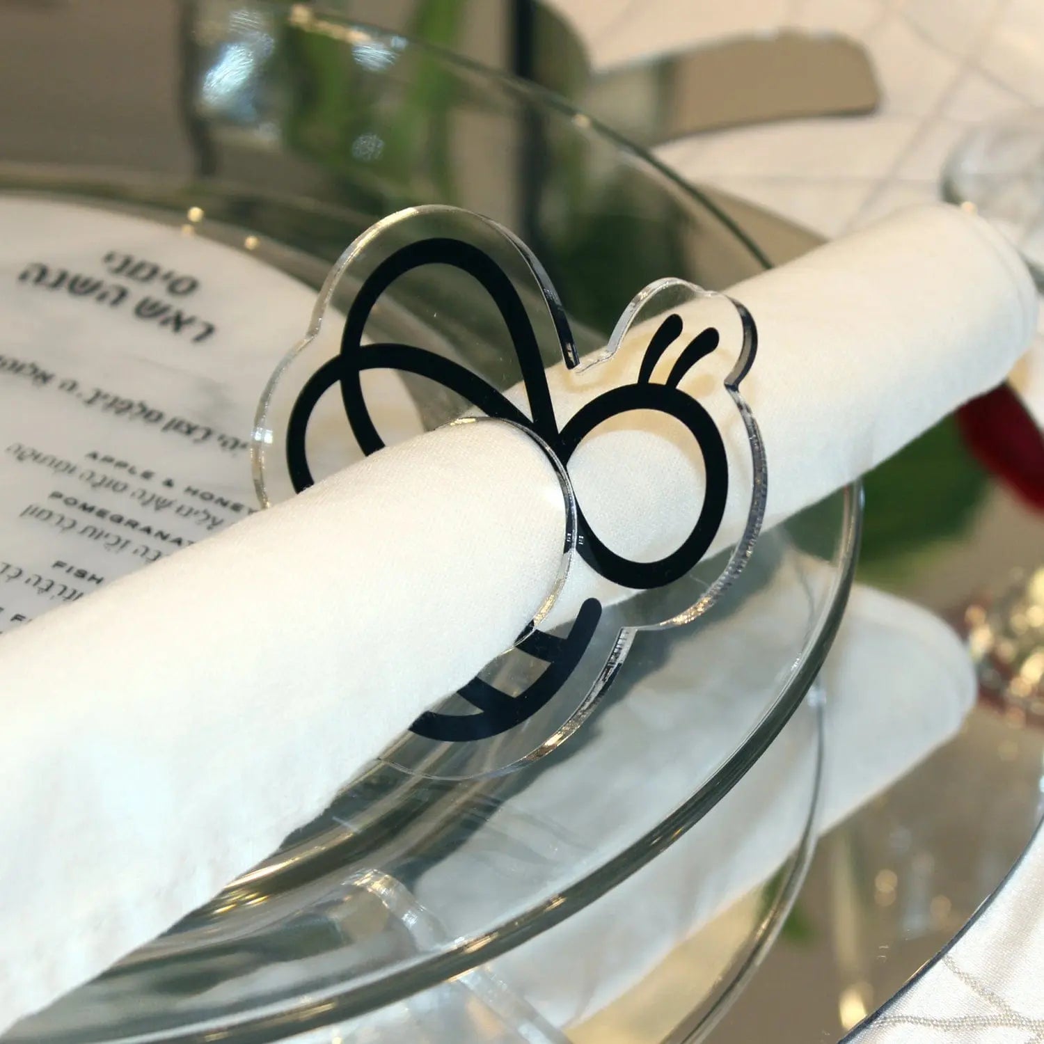 Marble Rosh Hashanah Tablescape | Judaica Square Lakewood