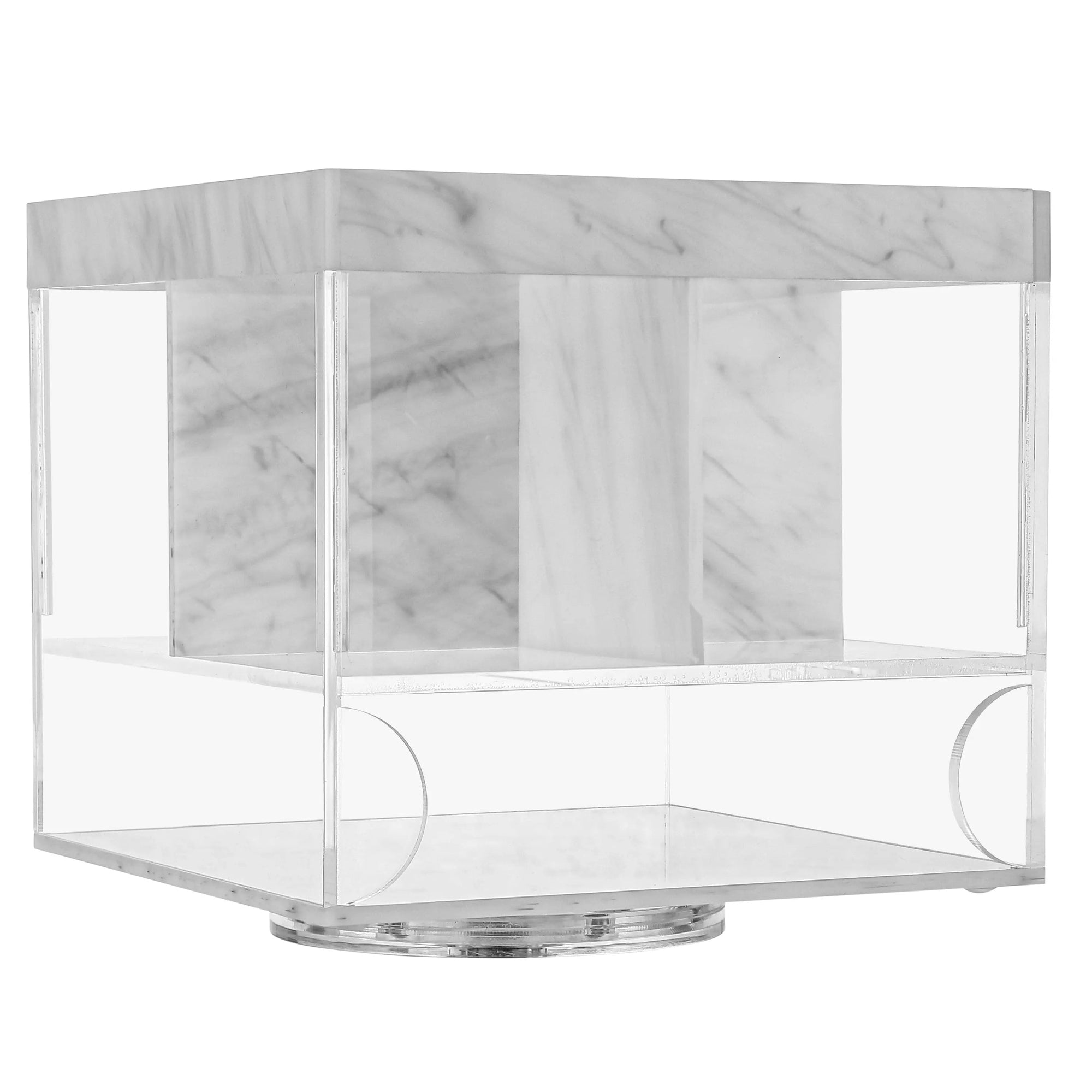 Marble Swivel Silverware Caddy | Judaica Square Lakewood