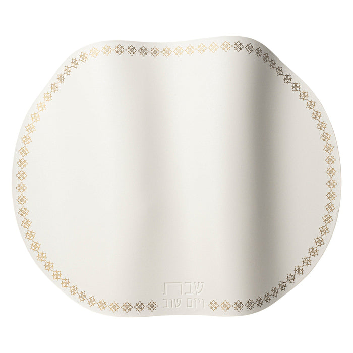 Marquesa Challah Cover — leather | Judaica Square Lakewood