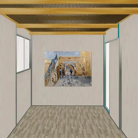 Meron Vinyl Sukkah Decoration | Judaica Square Lakewood