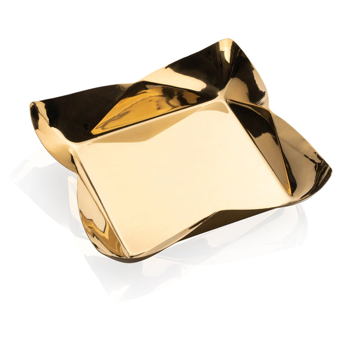 Metal Contour Napkin Holder — Shabbos Tabletop Serveware | Judaica Square Lakewood