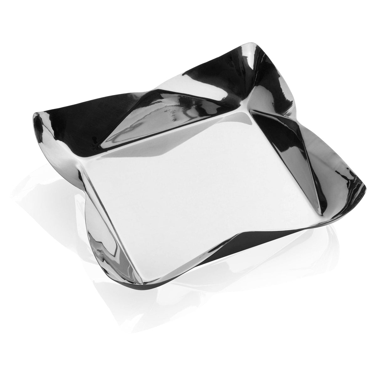 Metal Contour Napkin Holder — 7" x 7" x 2"