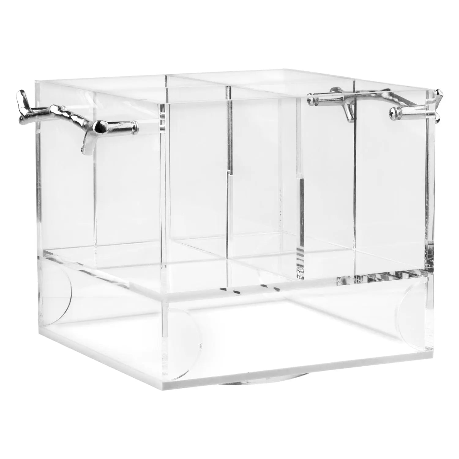 MetaLucite Twig Swivel Silverware Caddy | Judaica Square Lakewood