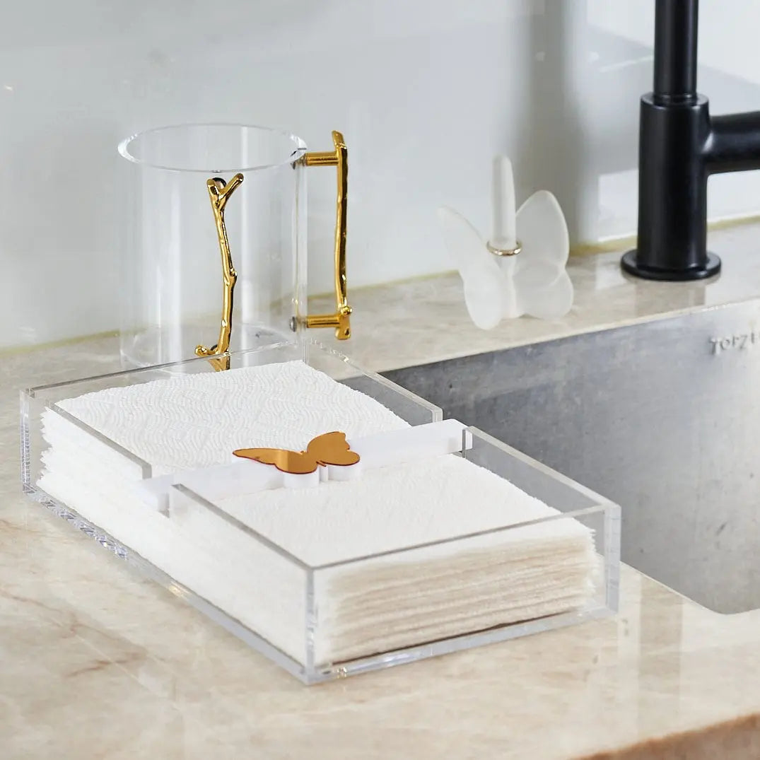 MetaLucite Twig Washing Cup | Judaica Square Lakewood
