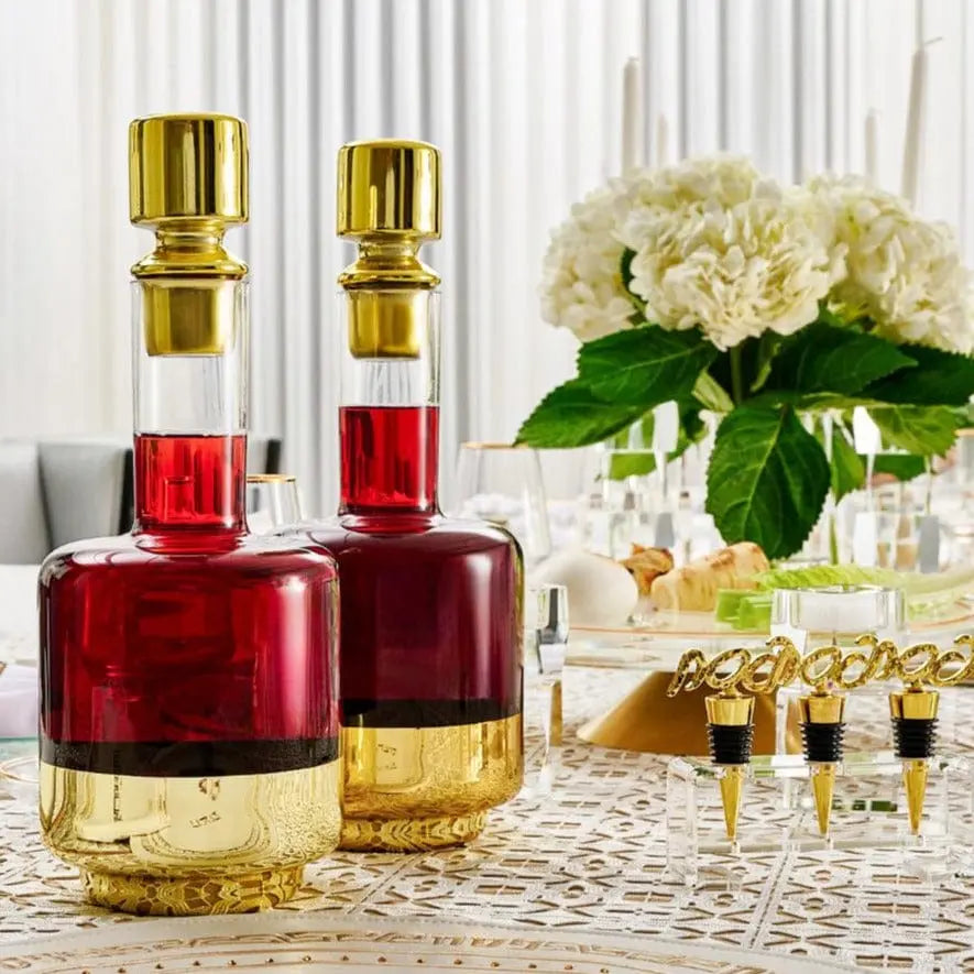 Minimalist Wine Decanter | Judaica Square Lakewood