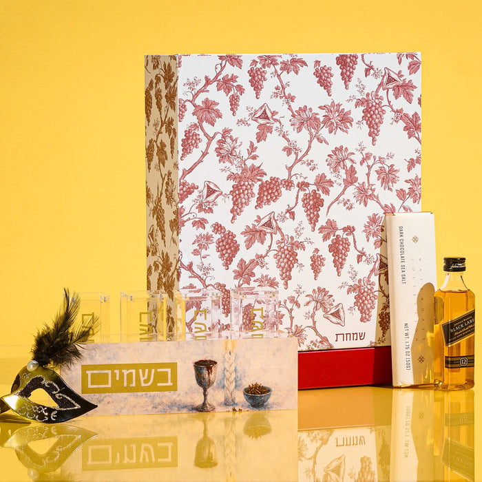 Painted Family Besamim | Mishloach Manos — wood | Judaica Square Lakewood