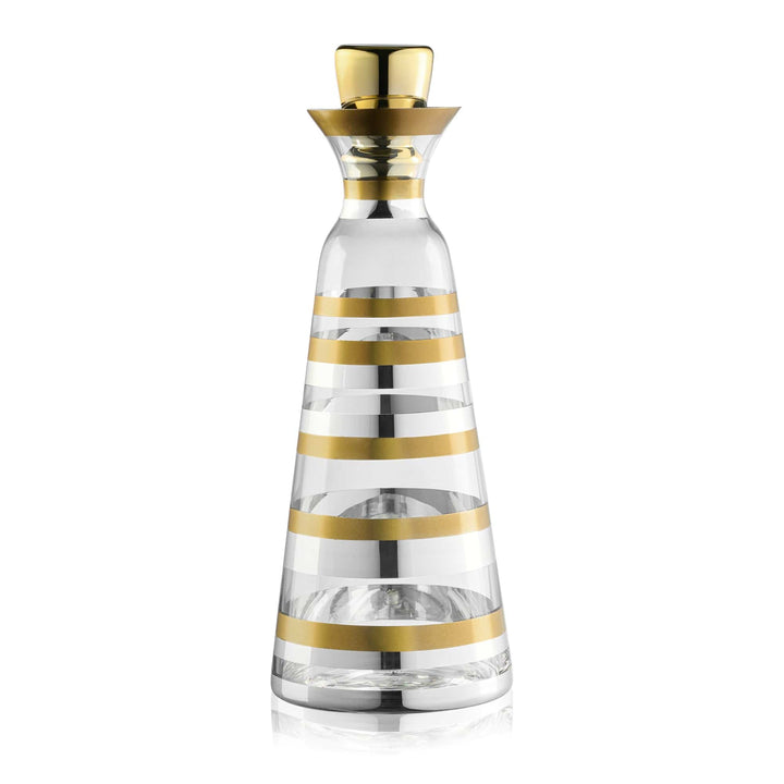 Mixed Metallic Wine Decanter — Judaica
