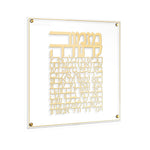 Mizmor Lesoda Die Cut Wall Art